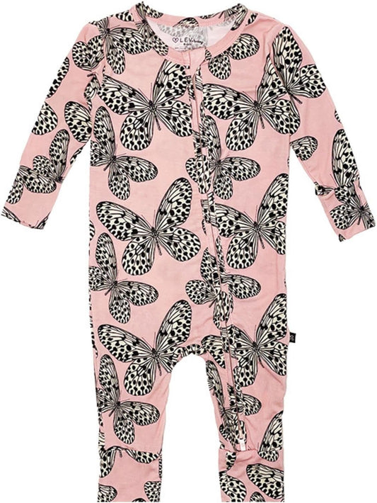 2 Way Zippered Rompers - Unisex - Age 0-2 - Viscose from Bamboo